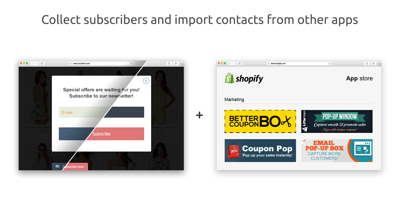 eCommerce Email Marketing - Shopify App