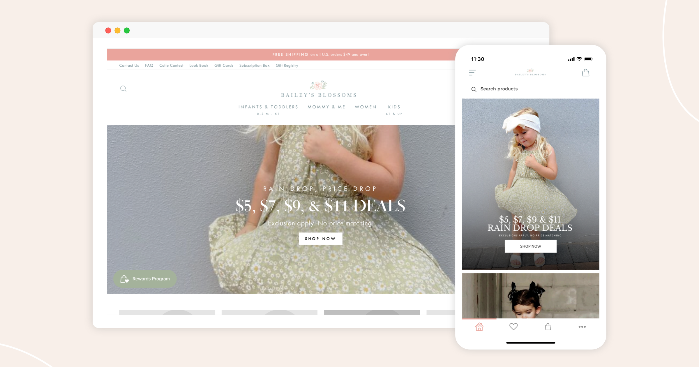 baileys blossoms study plobal apps turn your shopify store into an app