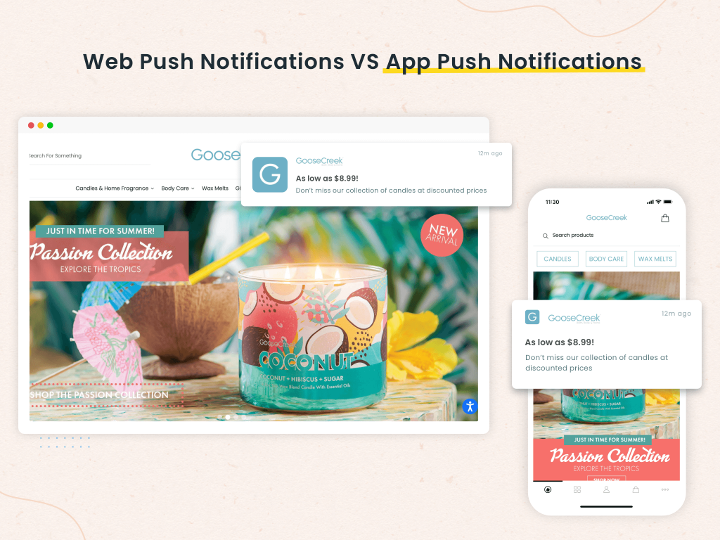 App Push Notifications VS Web Push Notifications